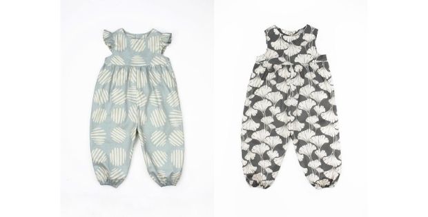 Bubble Pants Romper sewing pattern (0-3mths to 5-6yrs) - Sew Modern Kids