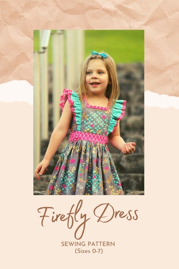 Firefly Dress sewing pattern (Sizes 0-7) - Sew Modern Kids