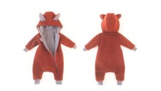Foxy Baby Romper sewing pattern (preemie-6yrs)