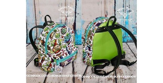 Minni Mini Backpack sewing pattern - Sew Modern Kids