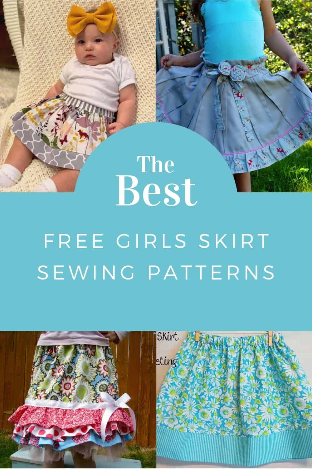 FREE Girls Skirts sewing patterns to download today Sew Modern Kids