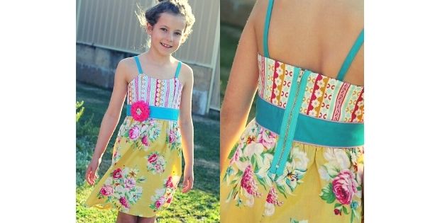 Zip It! Dress sewing pattern (sizes 5-12)