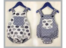 Sewing pattern for Baby Boy Romper (3+ months to 3 years)