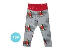 FREE sewing pattern for the Celeste Leggings (Preemie to 12 years)