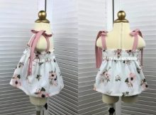 Sewing Pattern for a Girls Top With Straps (3mths-6yrs)