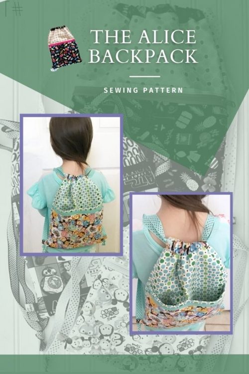 The Alice Backpack sewing pattern - Sew Modern Kids