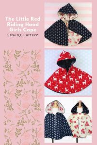 The Little Red Riding Hood Girls Cape sewing pattern - Sew Modern Kids