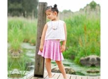 FREE Sewing pattern for the Donut Skirt (sizes 0-14)