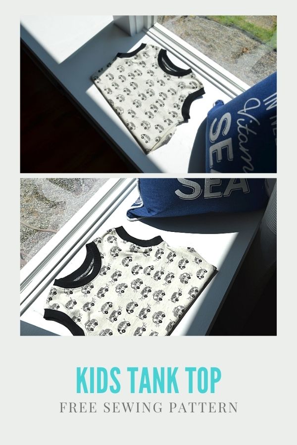 Kids Tank Top FREE sewing pattern - Sew Modern Kids