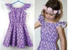 Peachy Dress and Playsuit sewing pattern (multiple style options)