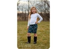 Pipsqueak Pencil Skirt sewing pattern (Sizes 3mths-12yrs)