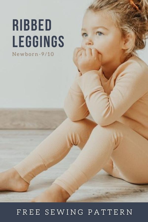 Girls Leggings Sewing Pattern