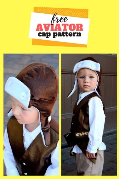 Toddler Aviator Hat FREE sewing pattern - Sew Modern Kids