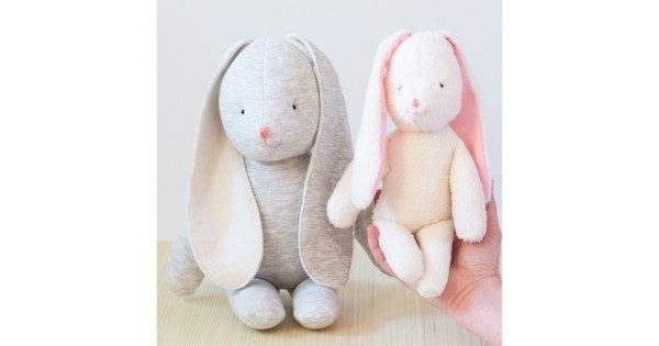 Bunny Rabbit Stuffed Toy sewing pattern