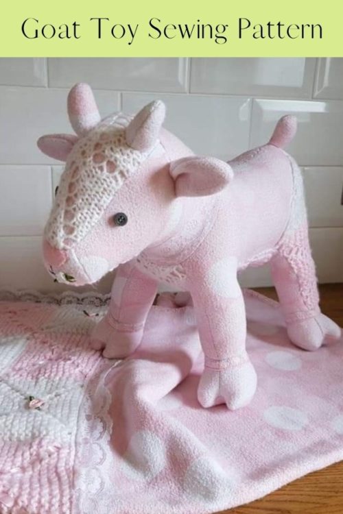 stuffed goat sewing pattern free