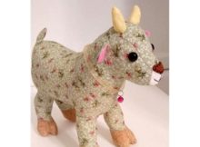 Goat Toy sewing pattern