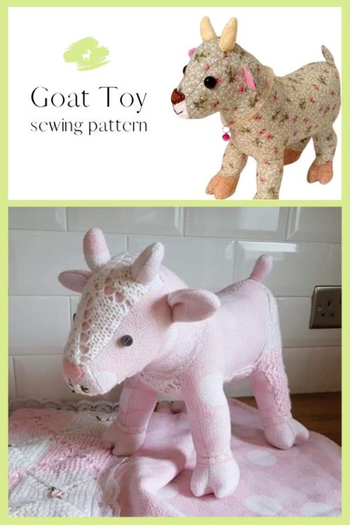 stuffed goat sewing pattern free