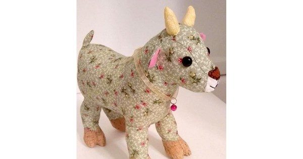 Goat Toy sewing pattern