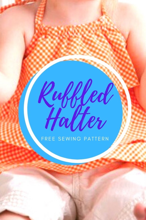 Ruffled Halter FREE sewing pattern