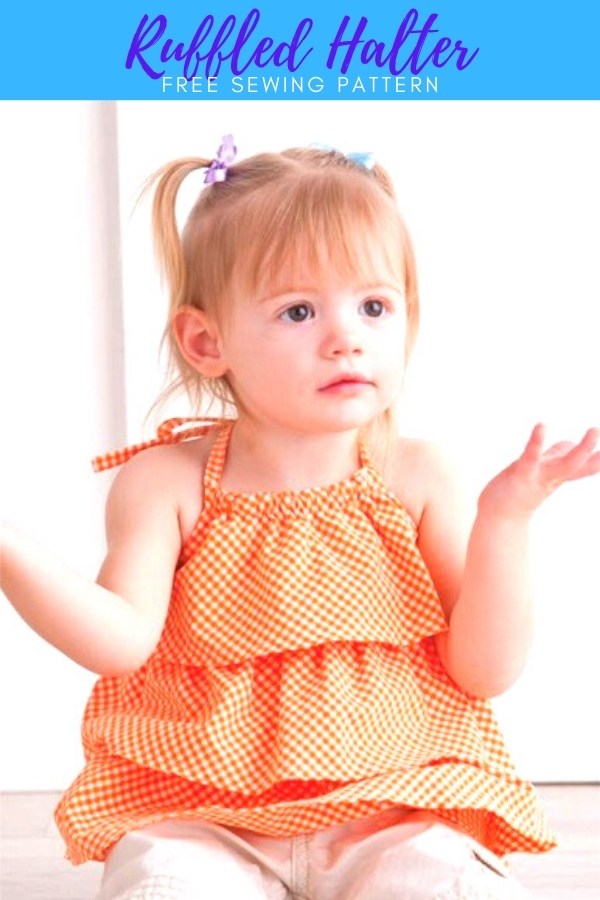 Ruffled Halter FREE sewing pattern