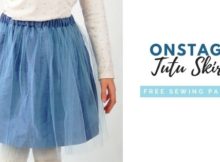 Onstage Tutu Skirt FREE sewing pattern