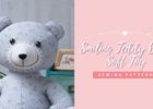Smiling Teddy Bear Soft Toy sewing pattern