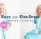 Easy DIY Elsa Dress FREE sewing tutorial
