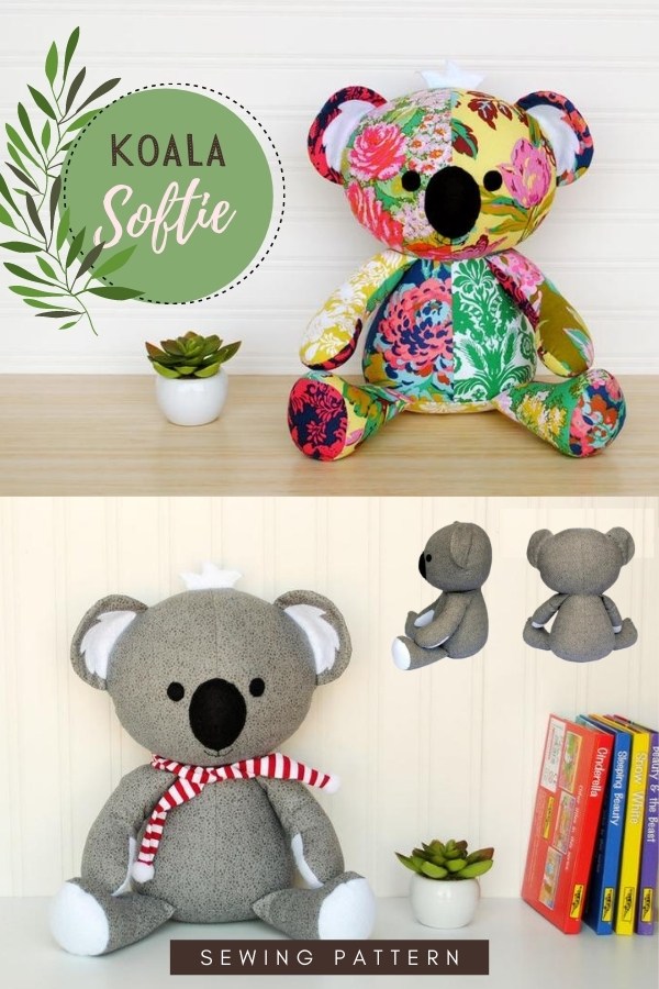 Koala Softie sewing pattern