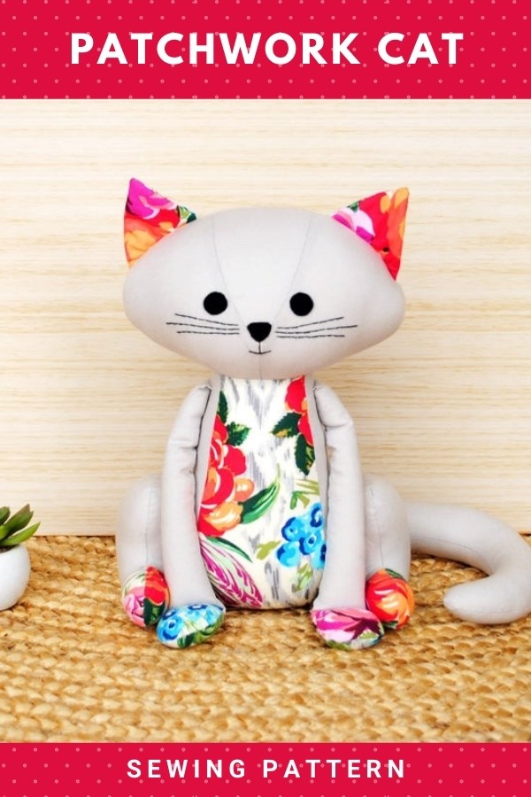 Patchwork Cat sewing pattern