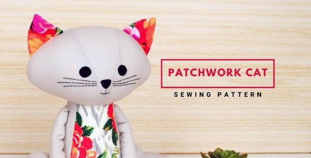 Patchwork Cat sewing pattern