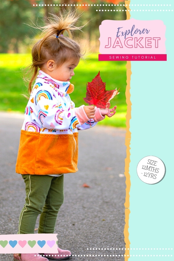 Explorer Jacket sewing pattern (12mths-12yrs)