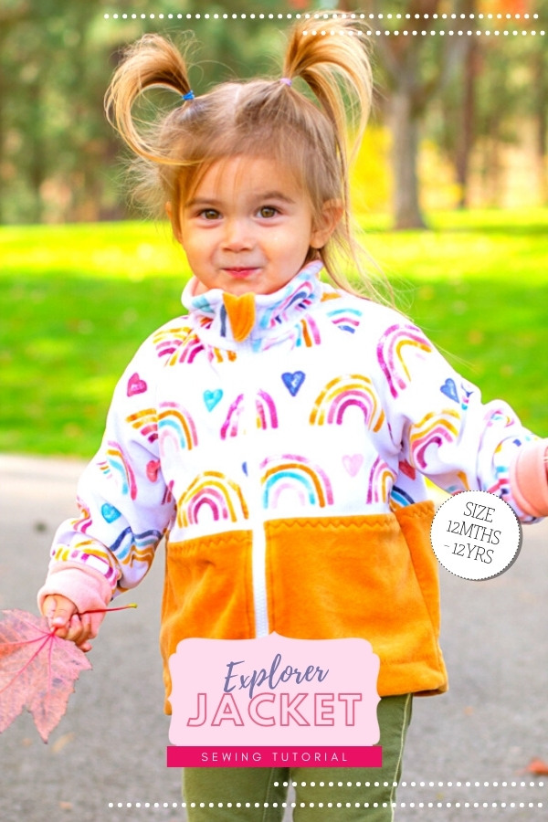 Explorer Jacket sewing pattern (12mths-12yrs)