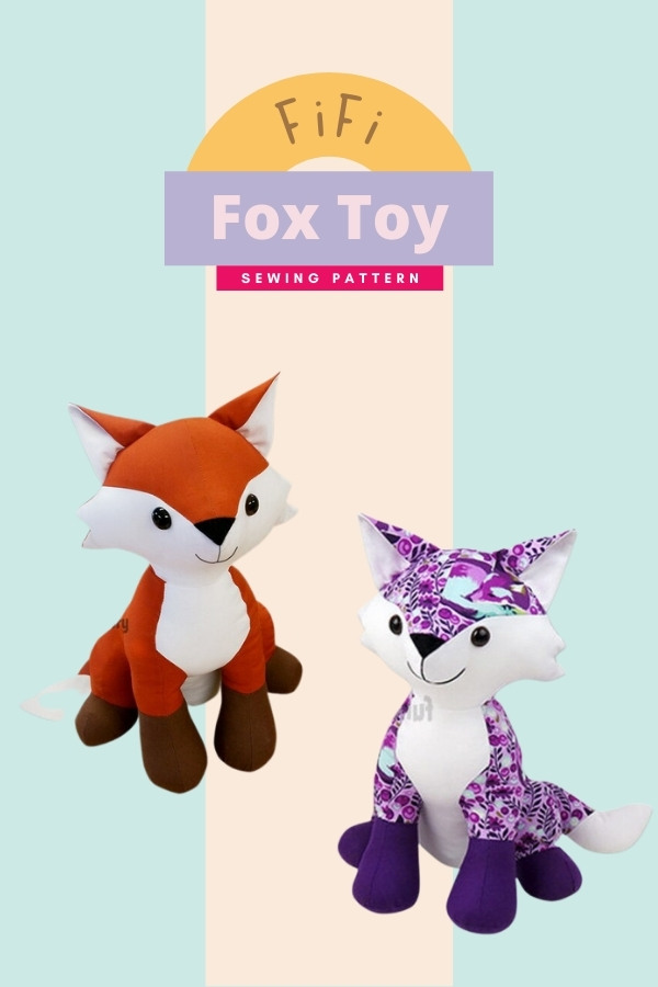 Fifi Fox Toy sewing pattern