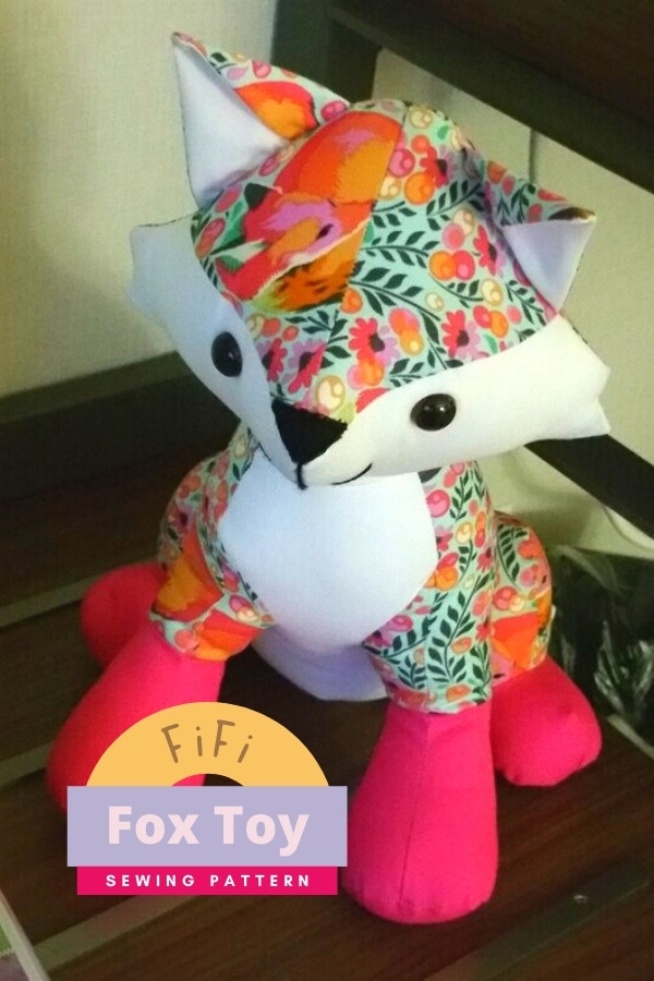 Fifi Fox Toy sewing pattern