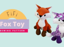 Fifi Fox Toy sewing pattern