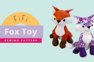 Fifi Fox Toy sewing pattern