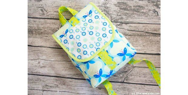 FlapHappy Backpack FREE sewing pattern featured image