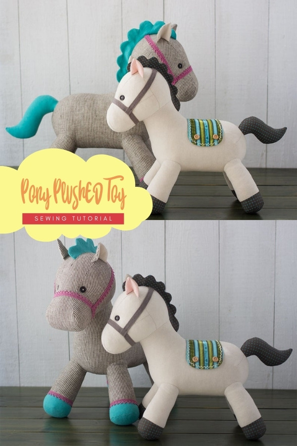 Pony Plush Toy sewing pattern