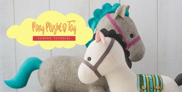 Pony Plushed Toy sewing pattern