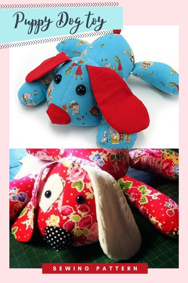 Puppy Dog Toy sewing pattern