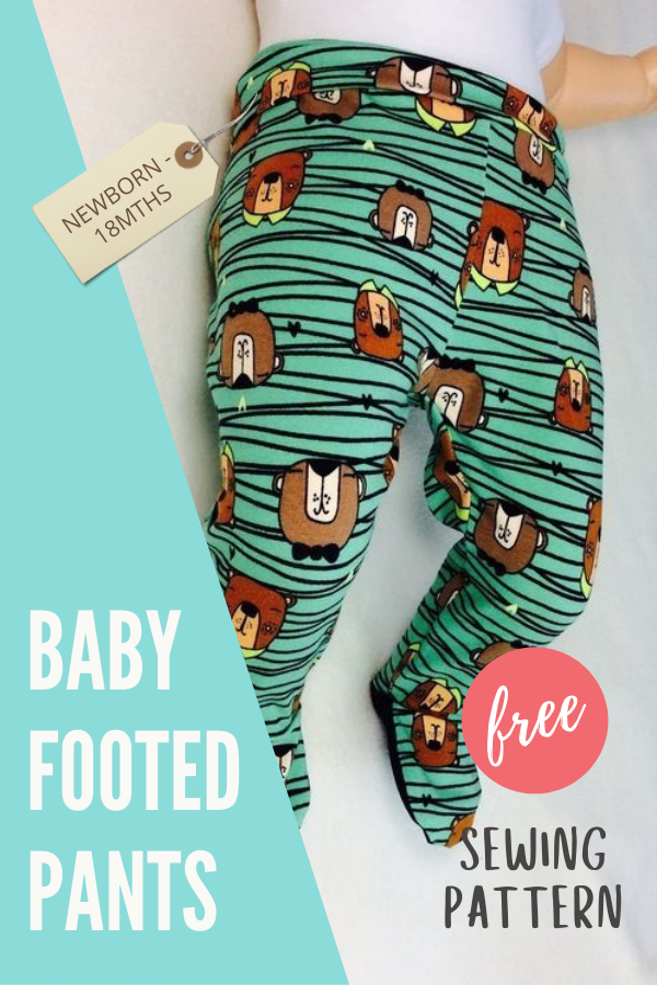 erektion afkom Beskrive Baby Footed Pants FREE sewing pattern (Newborn to 18-months) - Sew Modern  Kids