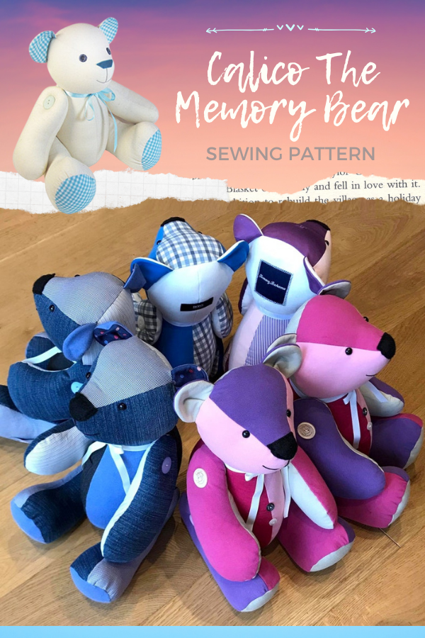 Memory Bear Pattern Easy 14 Sewing Pattern Simple Bear Pattern