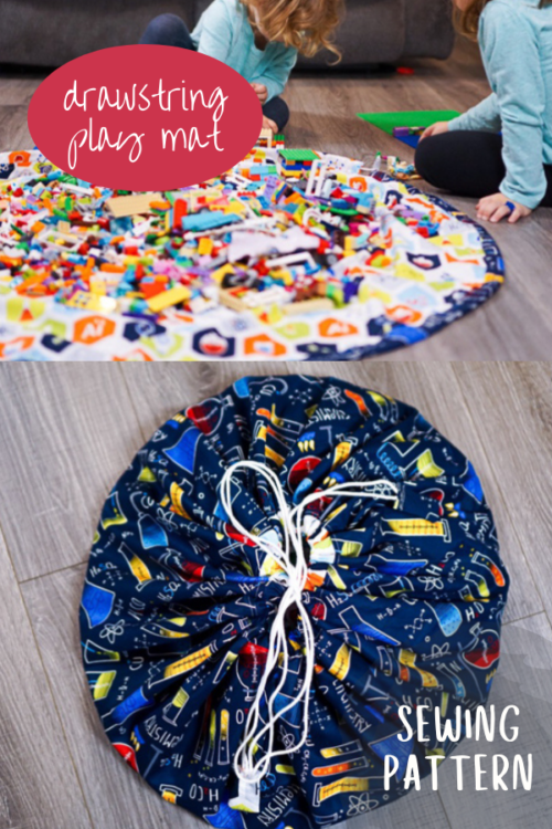 Drawstring Play Mat sewing pattern (4 sizes) Sew Modern Kids