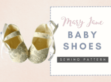 Mary Jane Baby Shoes sewing pattern