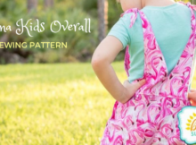 Oceana Kids Overall sewing pattern (6mths-12yrs)