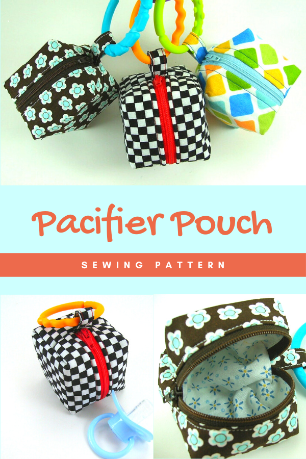 Pacifier Pouch sewing pattern