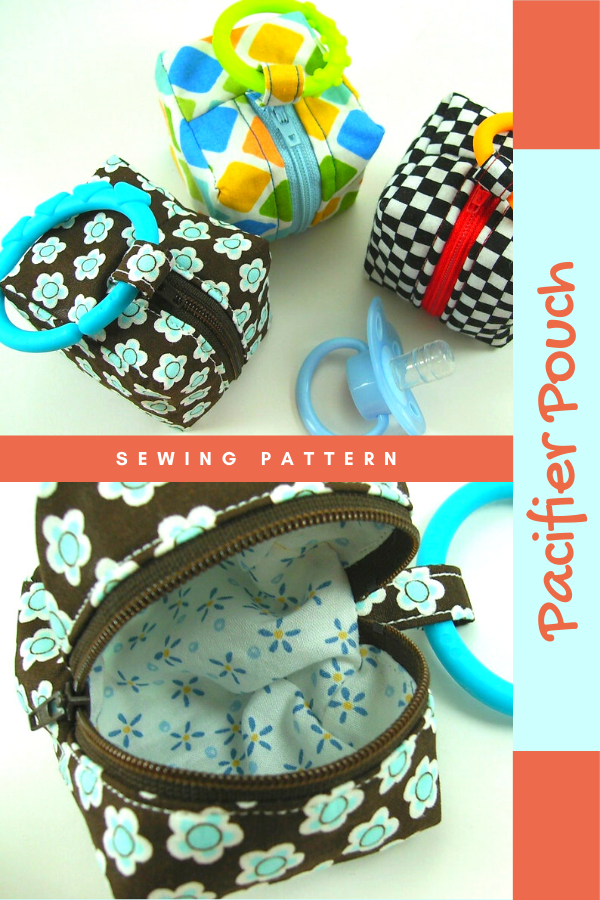 Pacifier Pouch sewing pattern