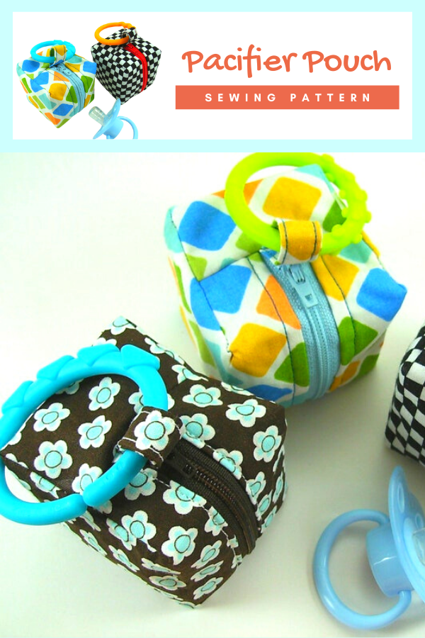 Pacifier Pouch sewing pattern