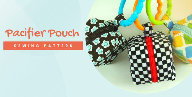 Pacifier Pouch sewing pattern