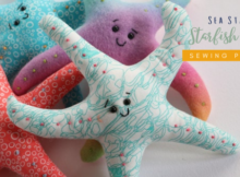Sea Stars Starfish Softie sewing pattern